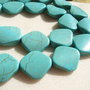 Turcoaz reconstituit aprox 26x26x8 mm