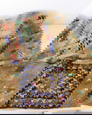 GUSTAV KLIMT -  REPRODUCERE , SAL   VINTAGE  MATASE NATURALA