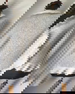 CARDIGAN ALB LANA MOHAIR