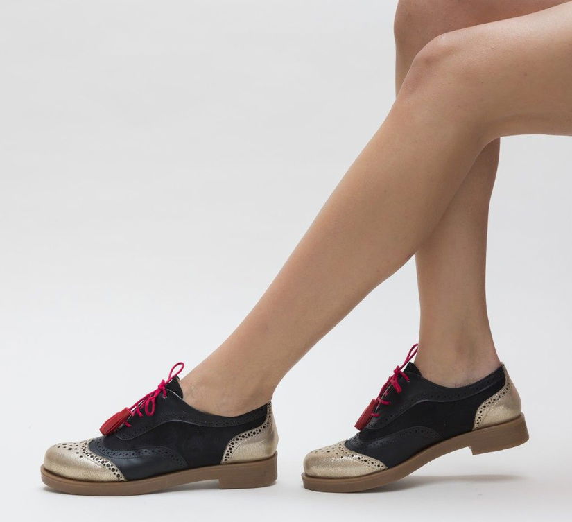 Pantofi Casual Lizete Negri 2