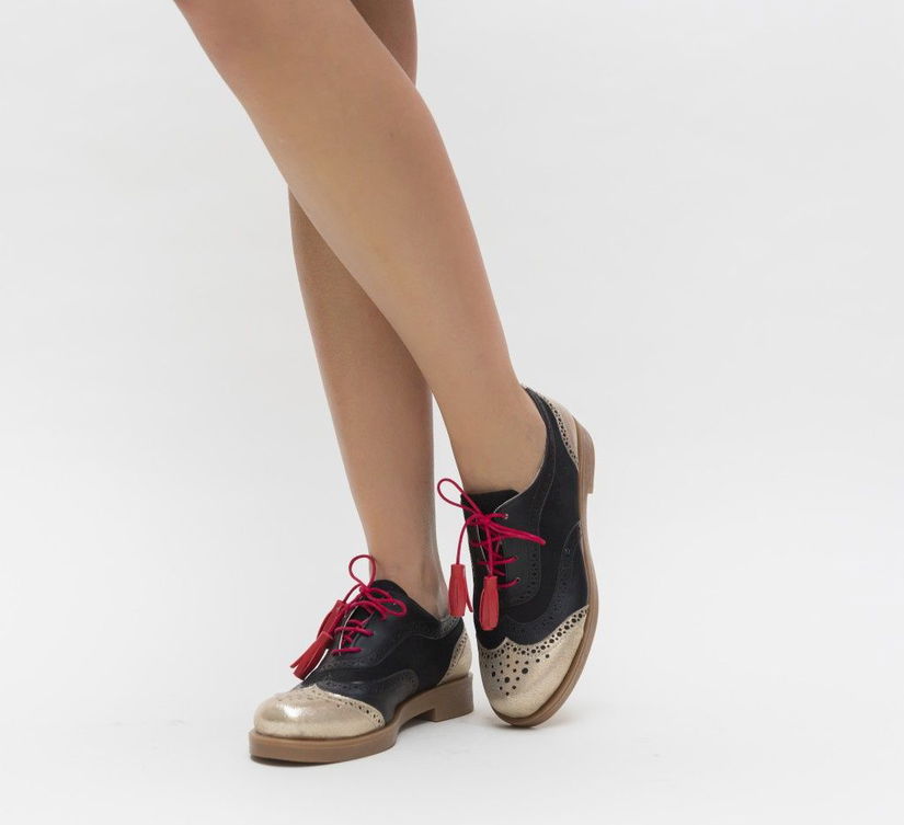 Pantofi Casual Lizete Negri 2