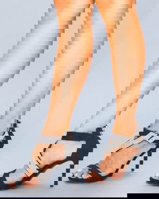 Sandale History Argintii