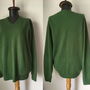 Tom Rusborg of Copenhagen pulover casmir merinos verde crud