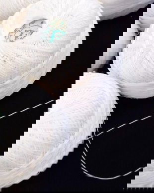 fir macrame alb