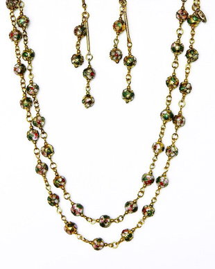 Cloisonne cu brățară vinatge (205)