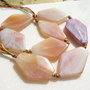 Agate crab fire mari aprox 5-6x25-27x37-39 mm