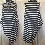 HANORAC OVERSIZE ASIMETRIC STRIPE