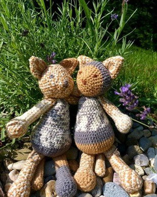 Amigurumi, pisica crosetata - Cadou Gemeni
