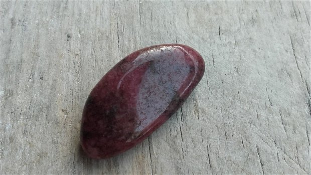Rodonit, piatra negaurita, 33x15 mm