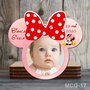 Magneti marturii botez decupati Minnie pentru fetite