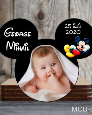 Magneti marturii botez decupati Mickey pentru baieti