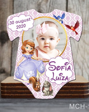 Marturii botez deosebite forma Body - Printesa Sofia