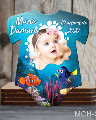 Magneti marturii botez decupati Body pentru fetite