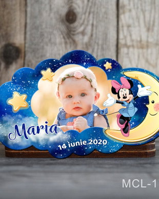Magneti marturii botez decupati norisor pentru fetite