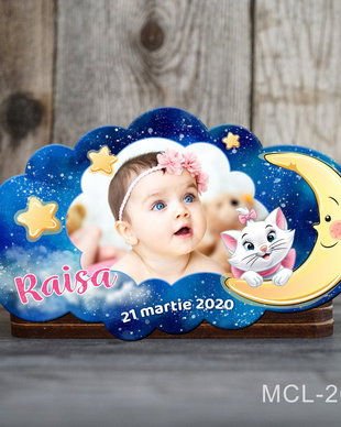 Magneti marturii botez decupati norisor pentru fetite