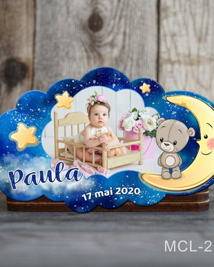 Magneti marturii botez decupati norisor pentru fetite