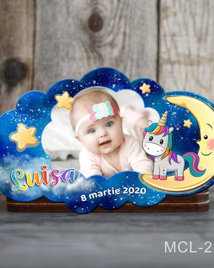 Magneti marturii botez decupati norisor pentru fetite