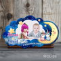 Magneti marturii botez decupati norisor pentru gemeni