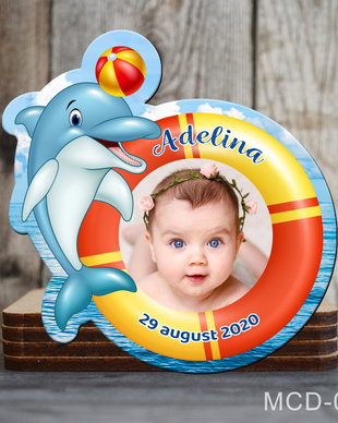 Magneti marturii botez decupati delfin pentru fetite