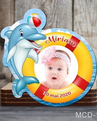 Magneti marturii botez decupati delfin pentru fetite