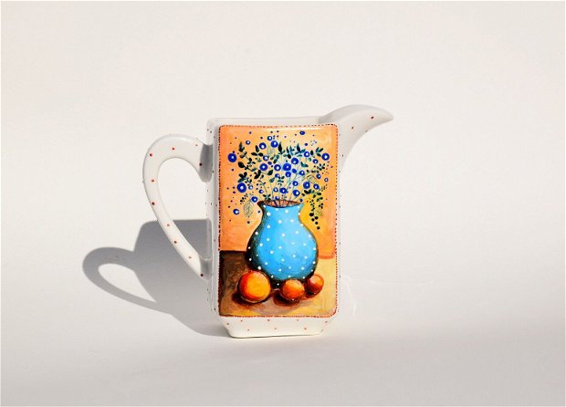 Set pentru Ceai si Cafea "Caju Colors"- Portelan, Nature & Colors Collection