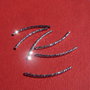 Tub arcuit si gravat MIC din argint .925 rodiat aprox 25x1.5 mm