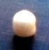 Margele nisip alb fildes 3 mm 100 g.