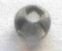 Margele nisip negru - cenusiu transparent 3 mm 50 g.