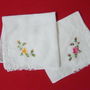2 batiste cu broderie