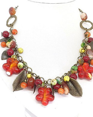 Colier floral de toamna