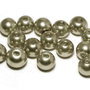 Perle din sticla, 6 mm, khaki