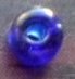 Margele nisip albastru transparent 3 mm 50 g.