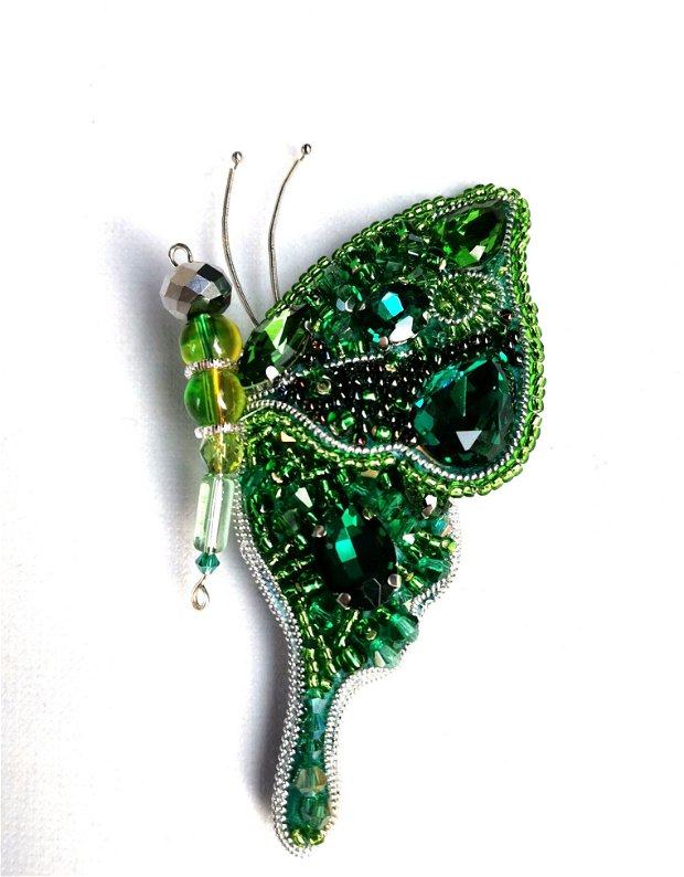 Brosa - Green Butterfly