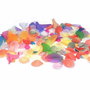 Margele din acril, frosted, mixte