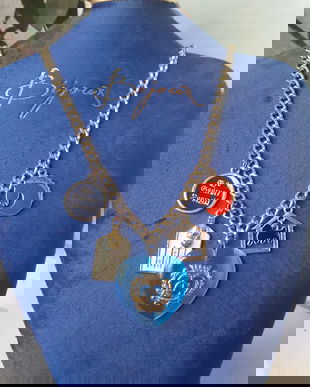 SPLENDID COLIER JUICY COUTURE AUTENTIC