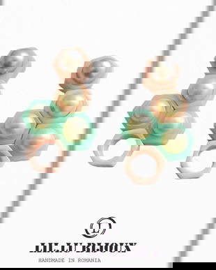 Cercei Faguri cu perle si argint 925