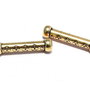 Distantier tubular, auriu antichizat, 22x5.5 mm