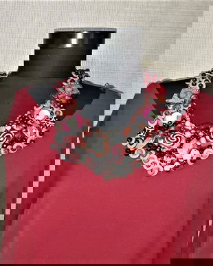 Colier statament  hand made xxl oferta!