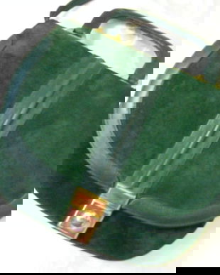 Poseta piele intoarsa