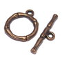 Inchizatoare toggle, cupru, 20.5x17 mm