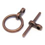 Inchizatoare toggle, cupru, 12x1.5 mm