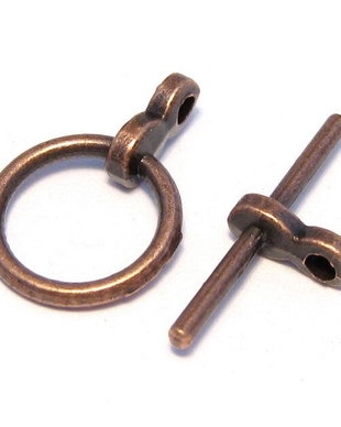 Inchizatoare toggle, cupru, 12x1.5 mm