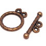 Inchizatoare toggle, cupru, 15.5x12 mm