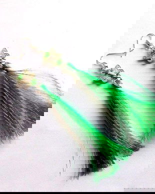 cercei ciucuri matase 36285