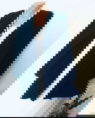 Blazer in , bleumarin