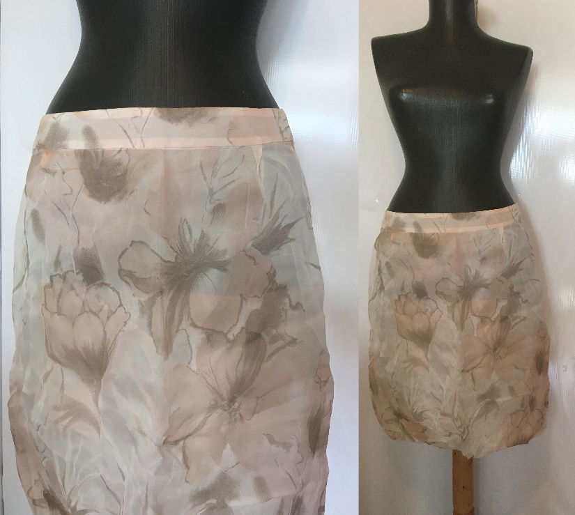 ELEGANCE PARIS FUSTA ORGANZA MATASE NAURALA