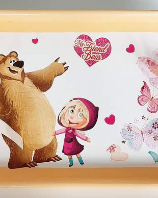 Tava de Mot pentru fetite, Masha si Ursul