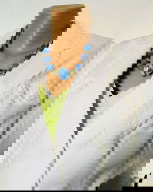 Reducere sacou alb , bumbac