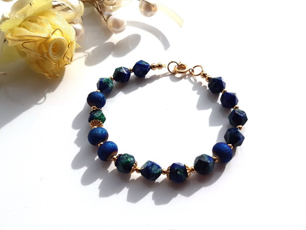 Bratara lapis lazuli