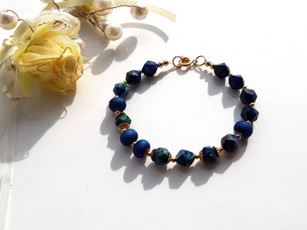 Bratara lapis lazuli